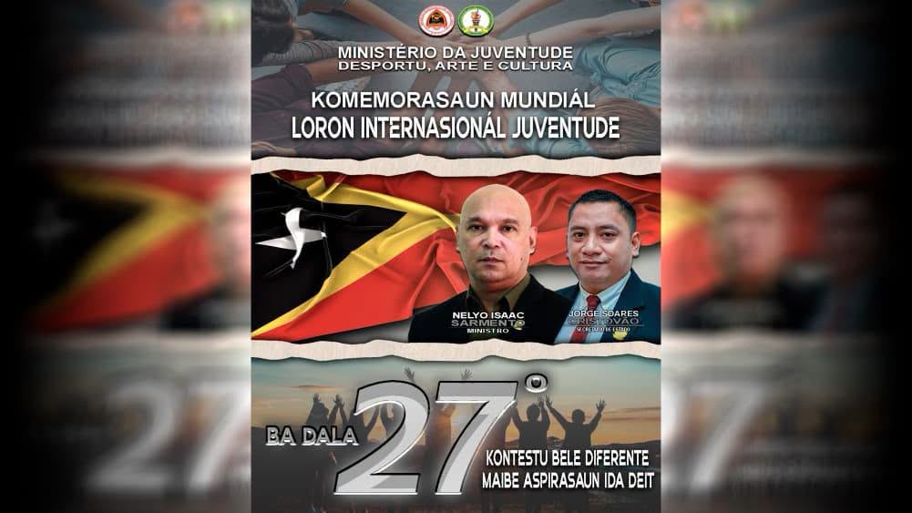 🇹🇱 KOMEMORASAUN LORON INTERNASIONÁL JUVENTUDE 2026 🌏 “Kontestu Bele Diferente, Maibé Aspirasaun Ida De’it”