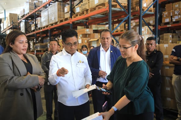 Ministru Saúde em Ezersísiu akompaña Vise-Primeiru Ministru hala’o vizita servisu INFPM