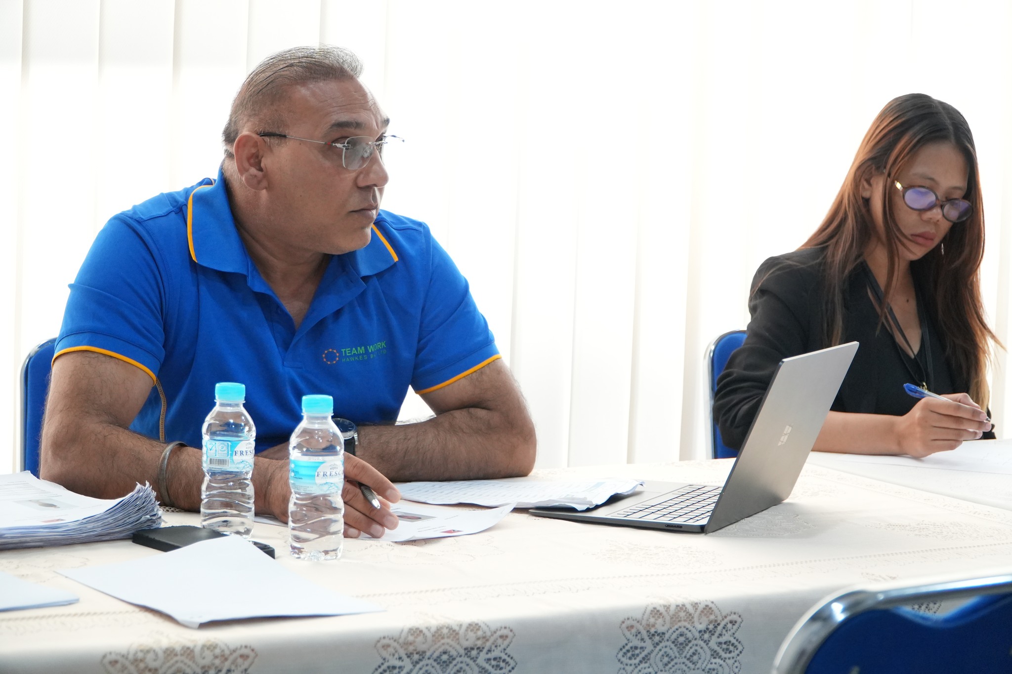 Dili, Loron 12, fulan Maiu, 2026, Sekretaria Estadu ba Formasaun Profissional no Empregu, liu husi Diresaun Nasional Empregu Estranjeiru fó apoiu ba atividade rekrutamentu ne’ebé hala’o husi Empregador Nova Zelándia, husi Kom