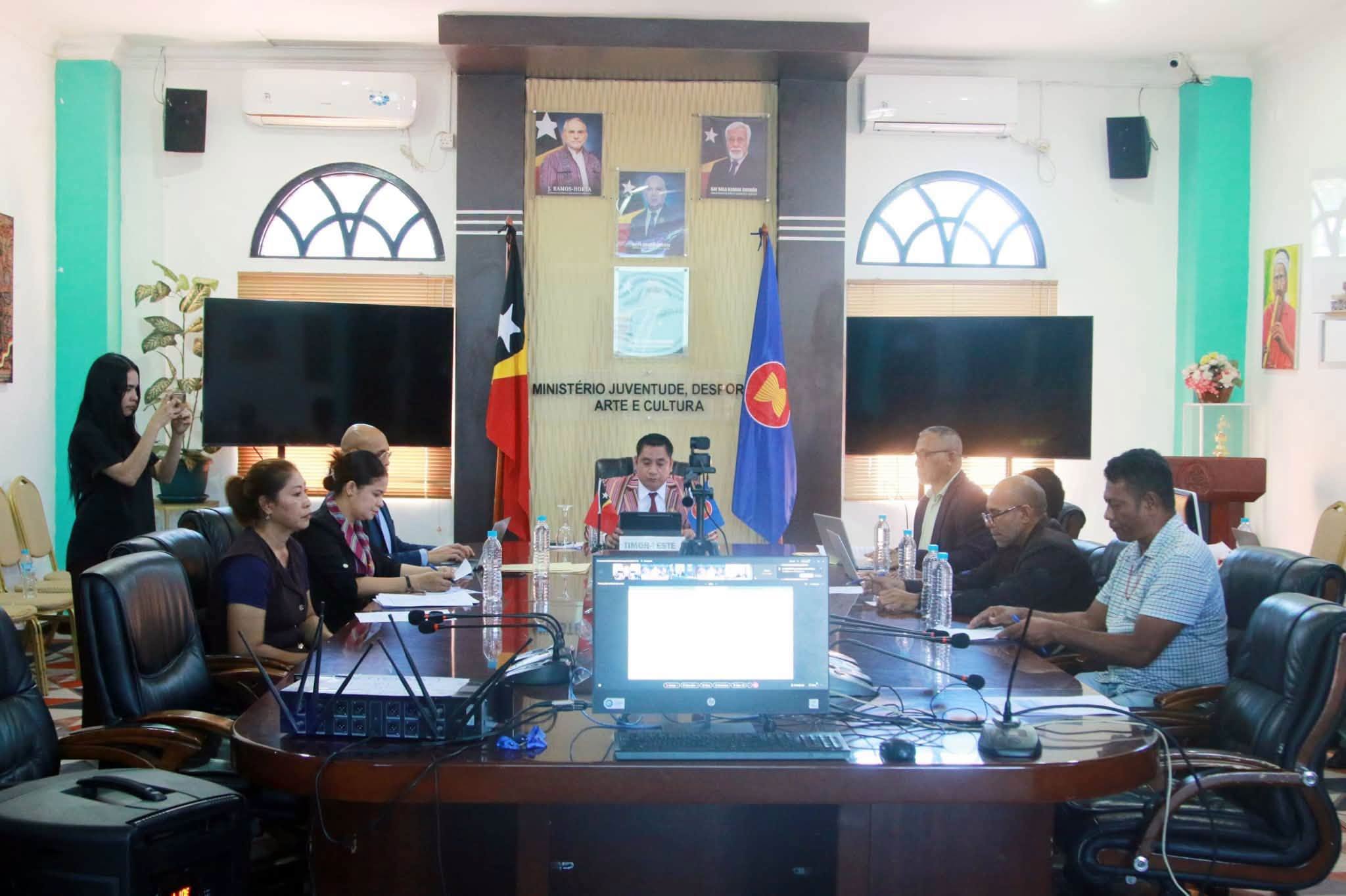 🇹🇱🤝🇦🇸🇪🇦🇳 SEAK Jorge Cristóvão Hamutuk ho Ministru Juventude ASEAN Sira, ASEAN Work Plan on Youth 2026-2030 Lansa Ofisialmente 📍 Dili, 21 Agostu 2026