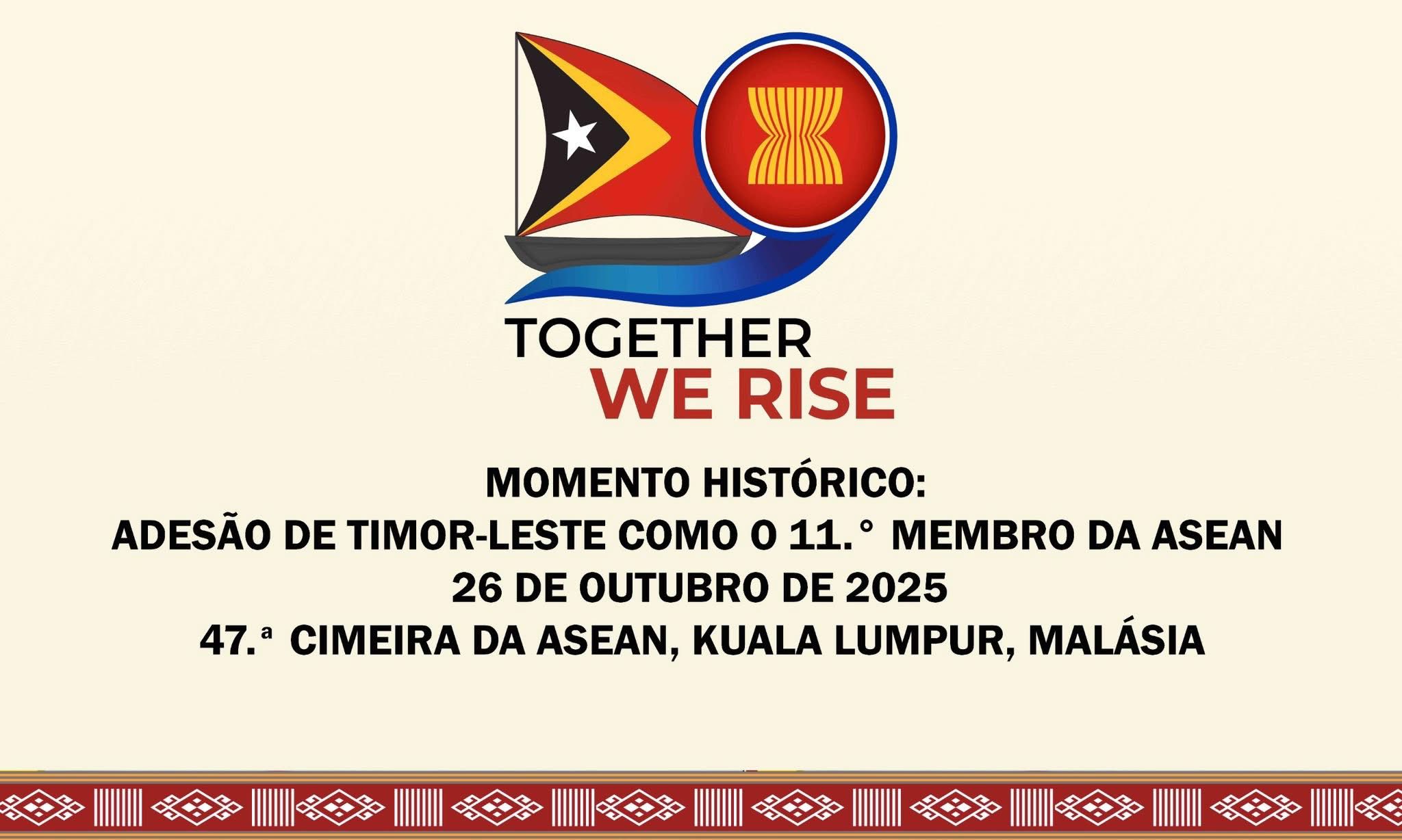 iha Kuala-Lumpur, Malaysia, hafoin tinan 14, Timor-Leste hetan ninia estatutu nu’udar membru plenu ASEAN, mehi ida ne’ebé kleur tiha ona, hodi sai membru ba da sanulu-resin-ida iha bloku rejionál Sudeste Aziátiku nian ne’ebé 