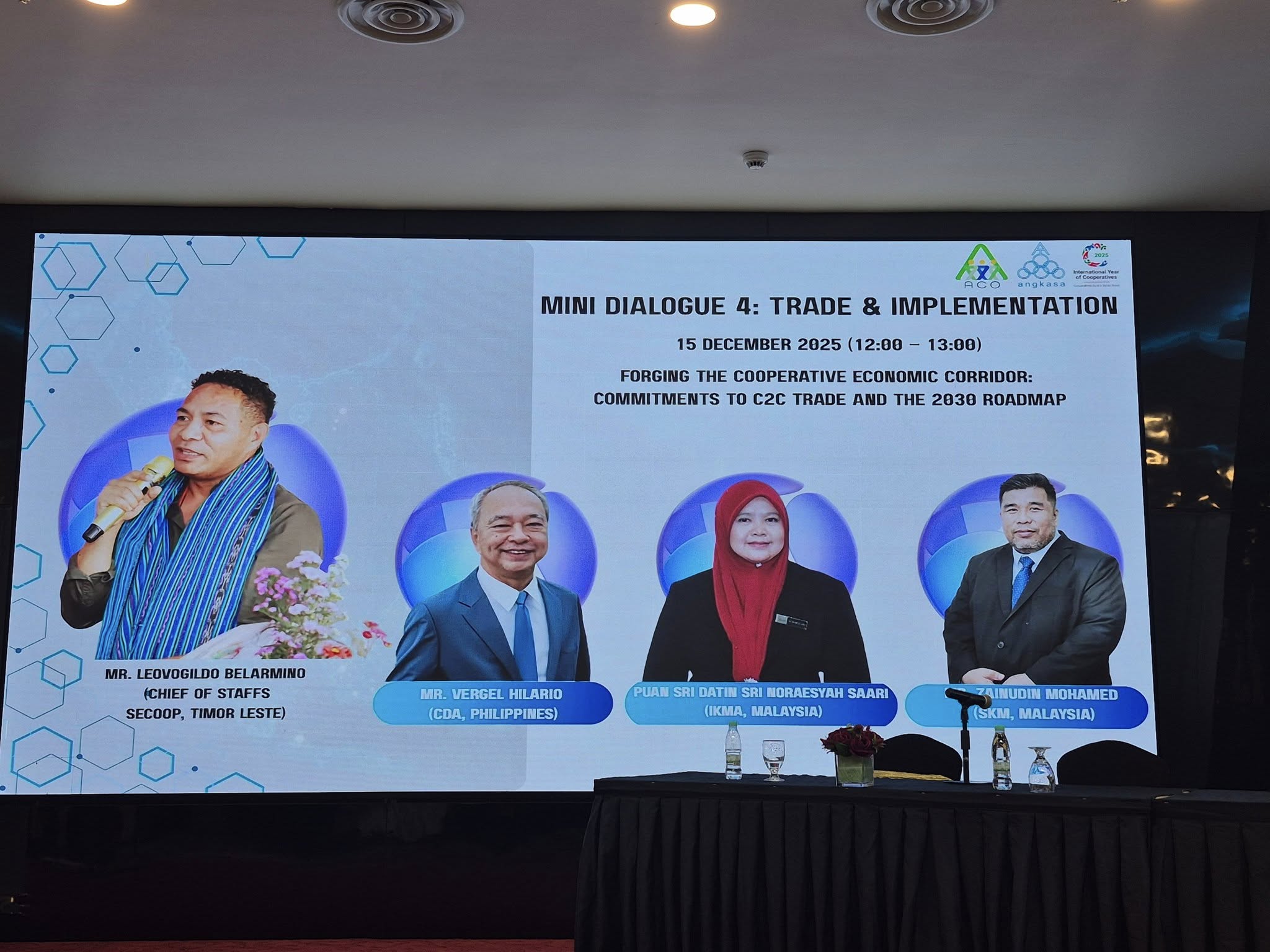 *SECoop facilitate ASEAN Cooperative Dialogue on “Forging the Cooperative Economic Corridor: Commitments to C2C Trade and the 2030 Roadmap, in Kuala-Lumpur, Malaysia*