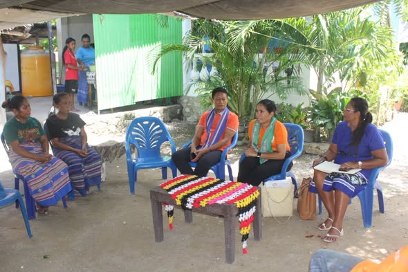 EKIPA SEI HAMUTUK HO PREZIDENTE AFR-RAEOA HALA’O VIZITA BA GRUPU BENEFISIARIU FTP TINAN 2025 IHA SUKU COSTA.