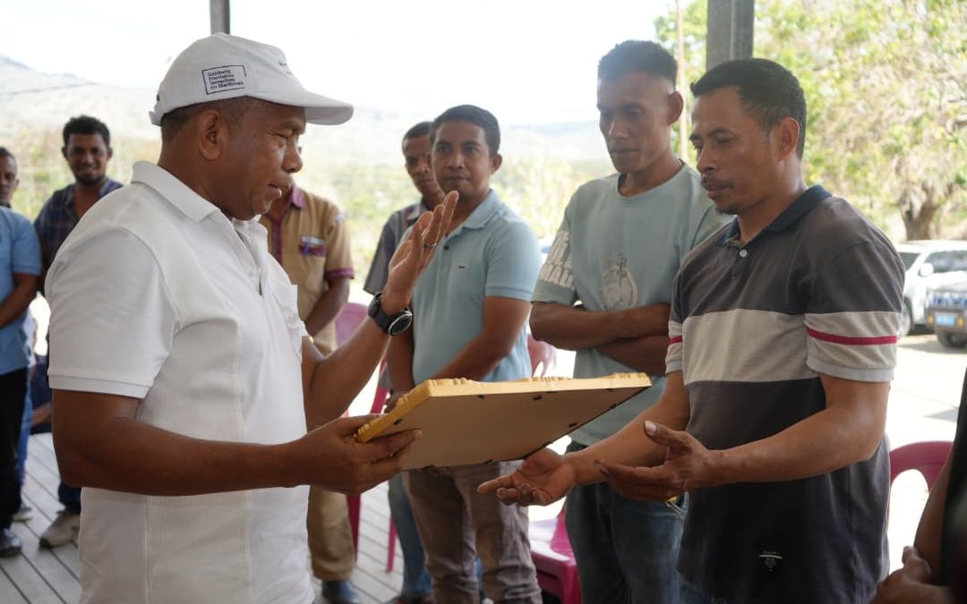 Governo Entrega UMbE ba sobrevivente iha Manatuto