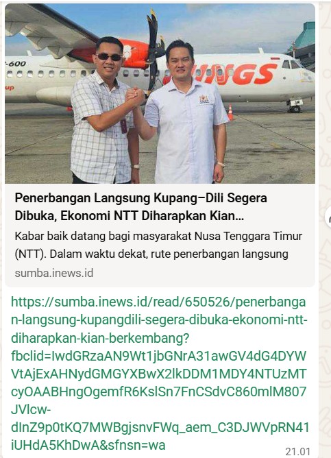 𝐆𝐎𝐕𝐄𝐑𝐍𝐔 𝐓𝐈𝐌𝐎𝐑-𝐋𝐄𝐒𝐓𝐄 𝐒𝐄𝐈𝐃𝐀’𝐔𝐊 𝐈𝐇𝐀 𝐈𝐍𝐅𝐎𝐑𝐌𝐀𝐒𝐀𝐔𝐍 𝐊𝐎𝐍𝐀-𝐁Á 𝐕𝐎𝐎 𝐇𝐔𝐒𝐈 𝐊𝐔𝐏𝐀𝐍𝐆 𝐌𝐀𝐈 𝐃𝐈𝐋𝐈.