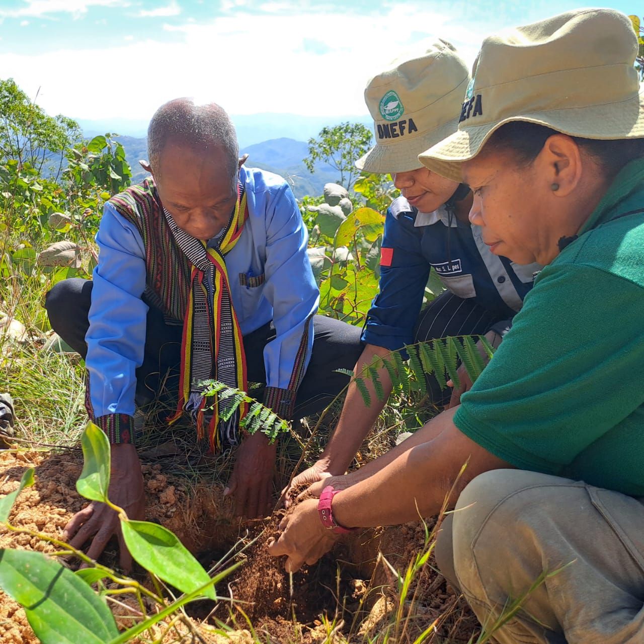 Haforsa Setór Agrikultura, MAPPF  Entrega Ekipamentu no Avalia Progresu Servisu iha Postu Lekidoe