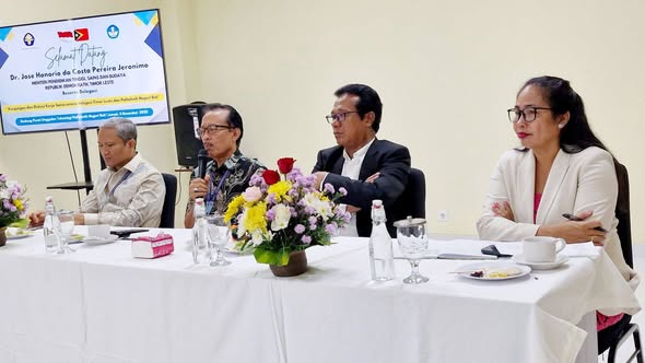 VISIT OF OFFICIAL MESSK BA BALI HODI REFORSA COOPERASAUN IHA AREA ENSINU POLYTECHNIKU