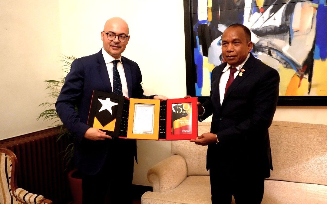 Vise-Ministru Asuntu Parlamentár Prezidénsia Konsellu Ministru Timor-Leste hala’o enkontru Bilaterál ho Vise-Prezidente Asembleia Repúblika Portugal