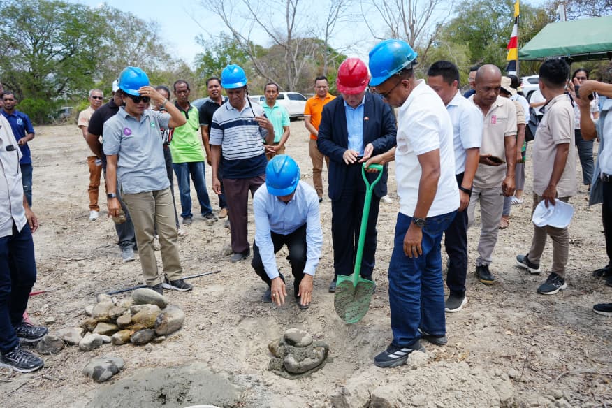 VMAP Partisipa iha Lansamentu Fatuk Dahuluk Projetu “Habokur Karau” iha Munisipiu Manatuto