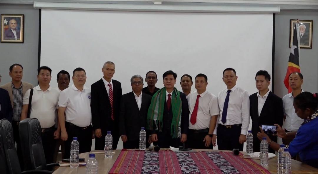 Ministru MAPPF Hasoru Malu ho Investor Husi Xina Ne’ebe Sei Investe Iha Area Agrikultura