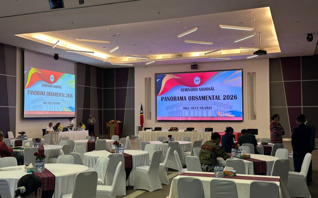 MPIE Aprezenta Ninia Kna’ar Prinsipál Iha Semináriu Panorama Orsamentál 2026