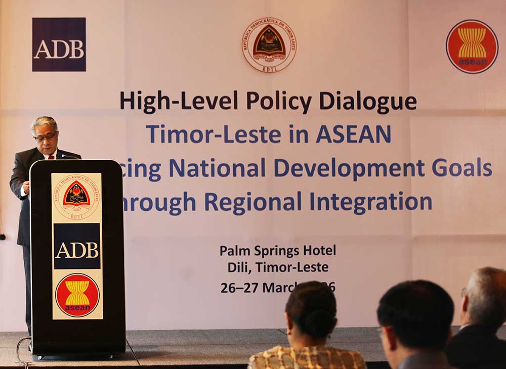 MINISTRU MAPPF  MARCOS MAMETA  DA CRUZ REPREZENTA VICE PM I LOKE DIÁLOGU  ‘’ HIGH – LEVEL POLICY DIALOGUE TIMOR – LESTE IN ASEAN ’’