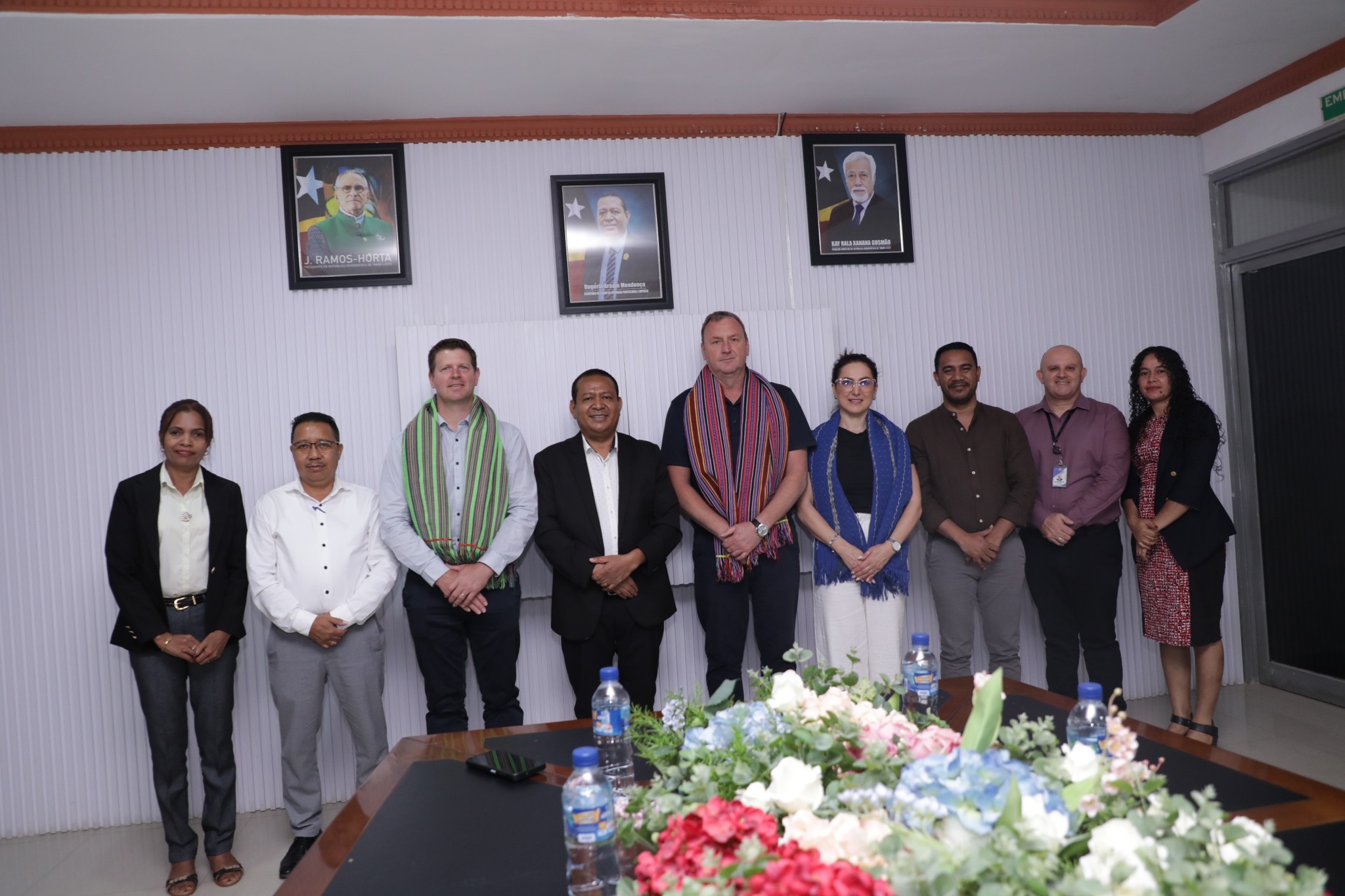 Sekretáriu Estadu Sorumutu Ho Empreza Biogiene Hodi Deskuti Servisu Hamutuk Iha Futuru.