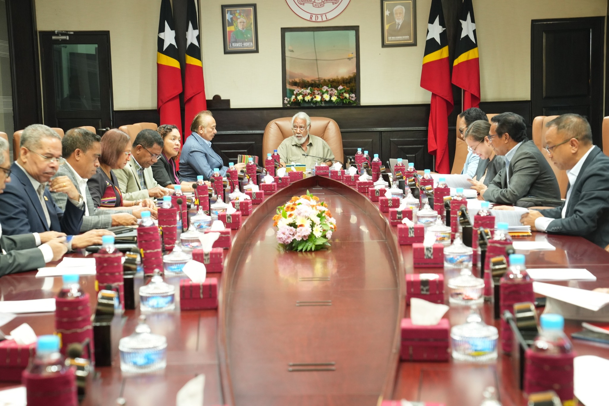 SUA EXELÉNSIA SEI PARTISIPA IHA SORUMUTU OHIN IHA PALASIU GOVERNU, DILI