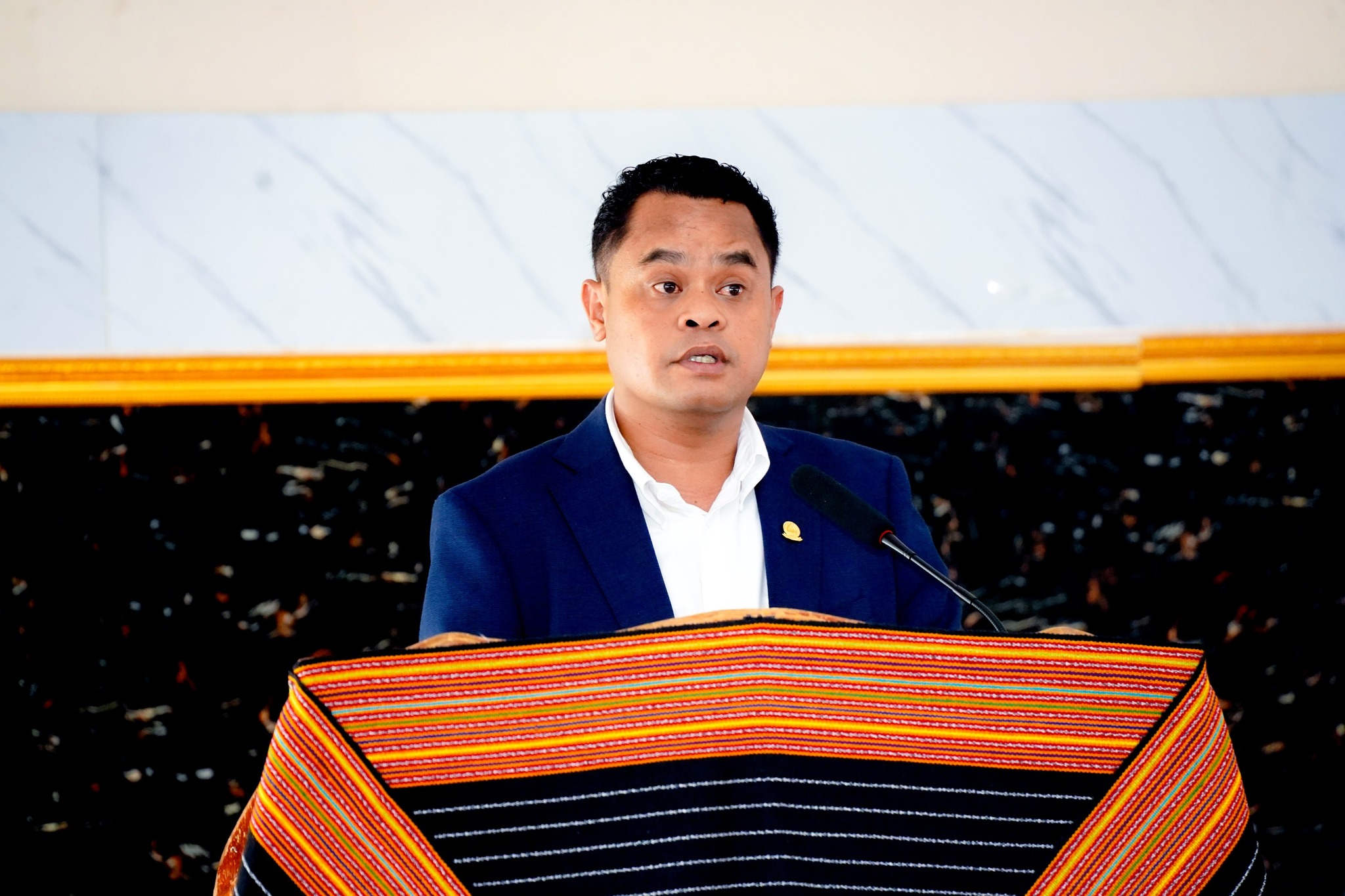 𝐁𝐨𝐛𝐨𝐧𝐚𝐫𝐨, 𝟏𝟑 𝐎𝐮𝐭𝐮𝐛𝐫𝐮 𝟐𝟎𝟐𝟓; Ministru Planeamentu no Investimentu Estratéjiku (MPIE), Eng. Gastão de Sousa, Akompanha husi Sekretariu Estadu Dezenvolvimentu Lokál (SEDL), Mateus W. dos Santos Tallo, ne’ebe reprezenta MAE, hamut