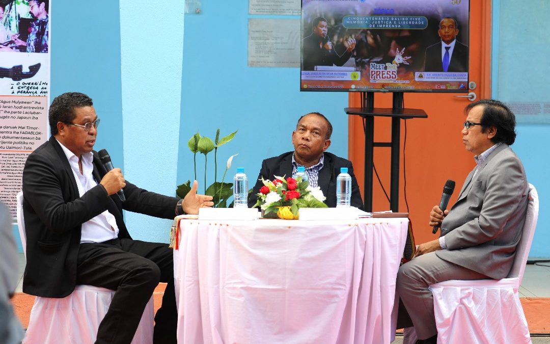 Selebrasaun “Cinquentenário Balibo Five: Memória, Justiça e Liberdade de Imprensa”