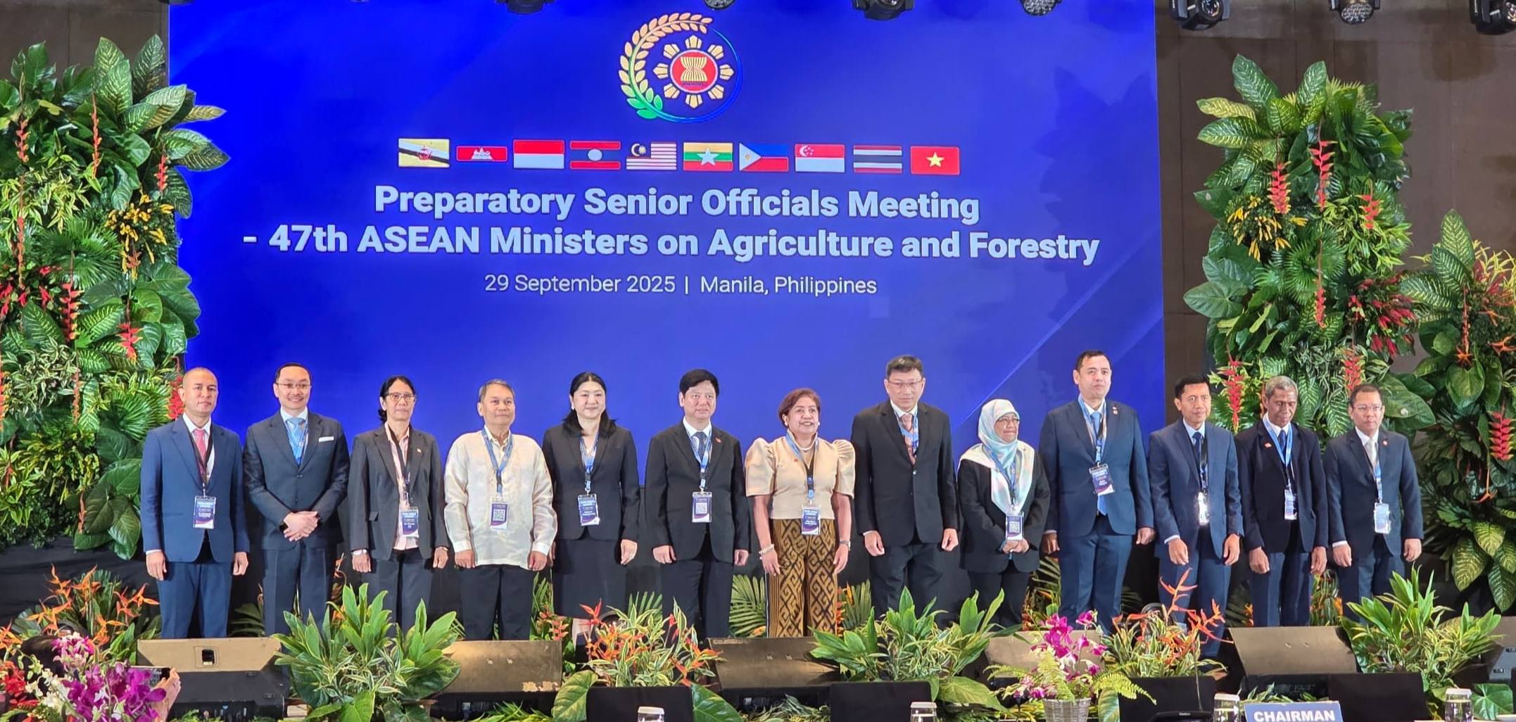 Ekipa Delegasaun  Diretòr Jeràl MAPPF Partisipa Enkontru Ofisial AMAF Ba Dala -47 Iha Manila