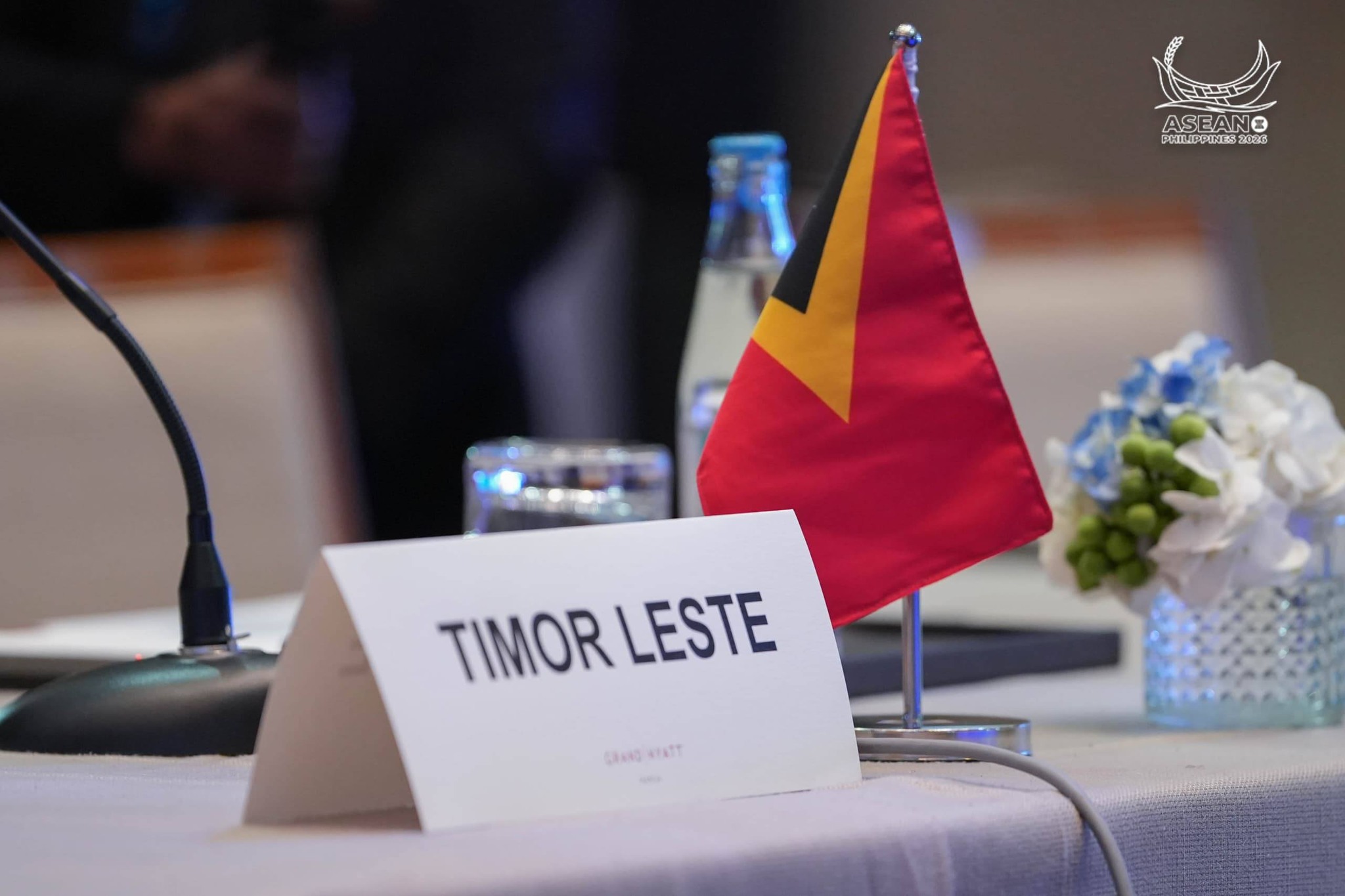 Manila, 24 de Abril de 2026, Sua Excelência Secretário de Estado da Formação Profissional e Emprego (SEFOPE) Sr. Rogério Araújo Mendonça participa iha Mesa-redonda de alto nível da Ásia 2026, ho tema "Migração numa Encruzilha
