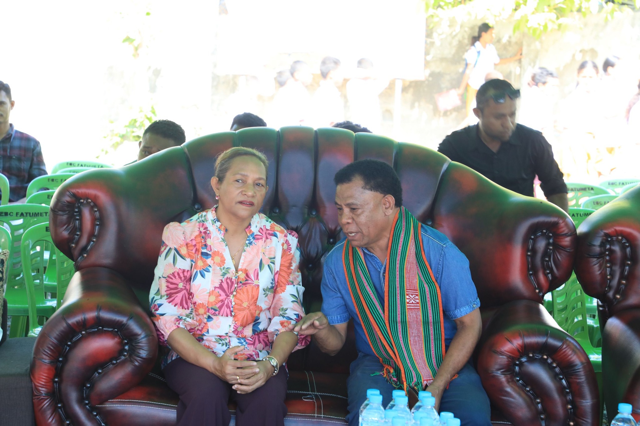 MINISTRA EDUKASAUN INAGURA EDIFÍSIU PRÉ-ESKOLAR MORIS FOUN I