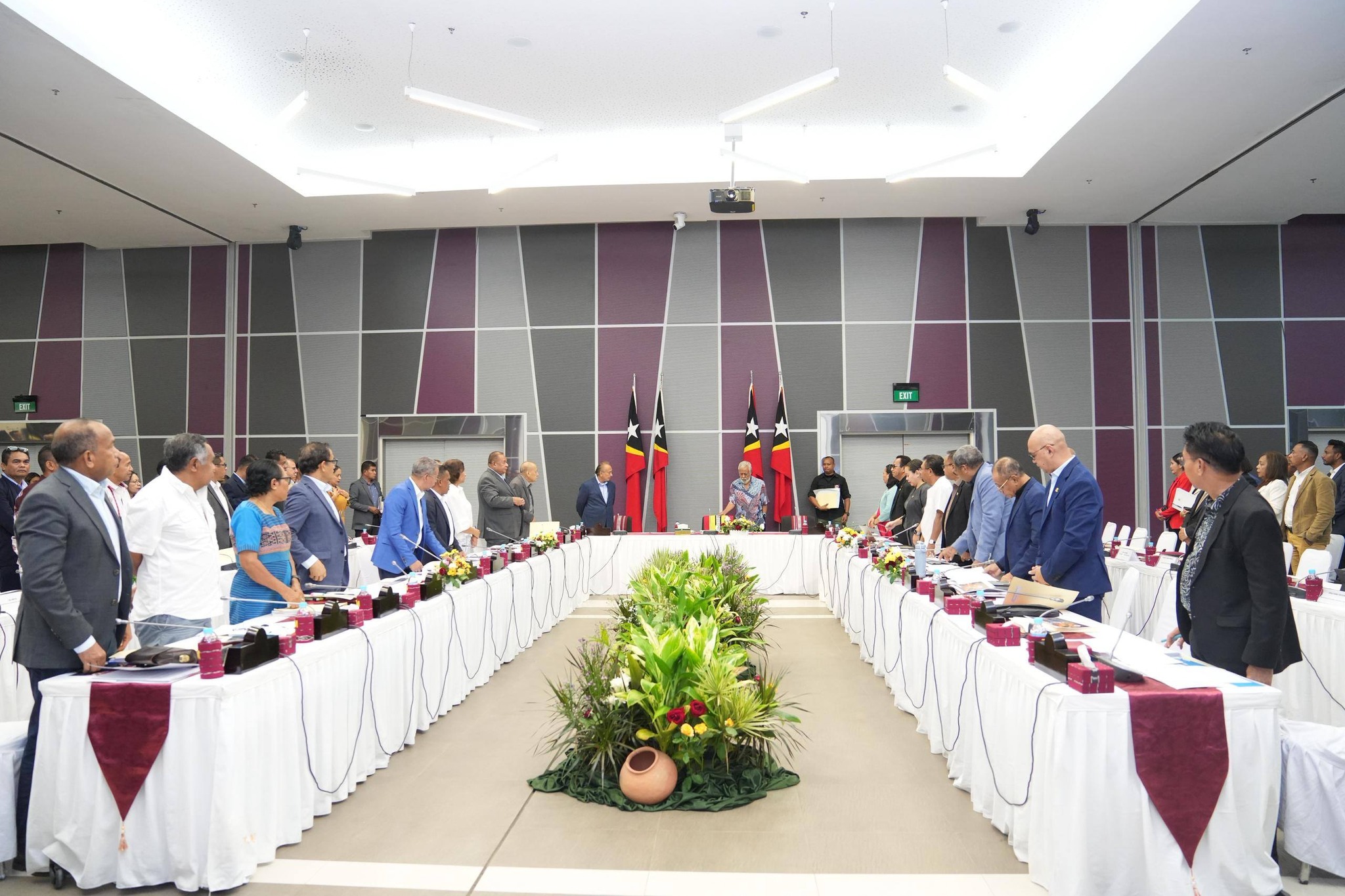 S.E.MINISTRU PLANEAMENTU NO INVESTIMENTU ESTRATÉJIKU, ENG.GASTÃO FRANCISCO DE SOUSA PARTISIPA IHA REUNIAUN KONSELLU MINISTRU ESTRAORDINÁRIU.