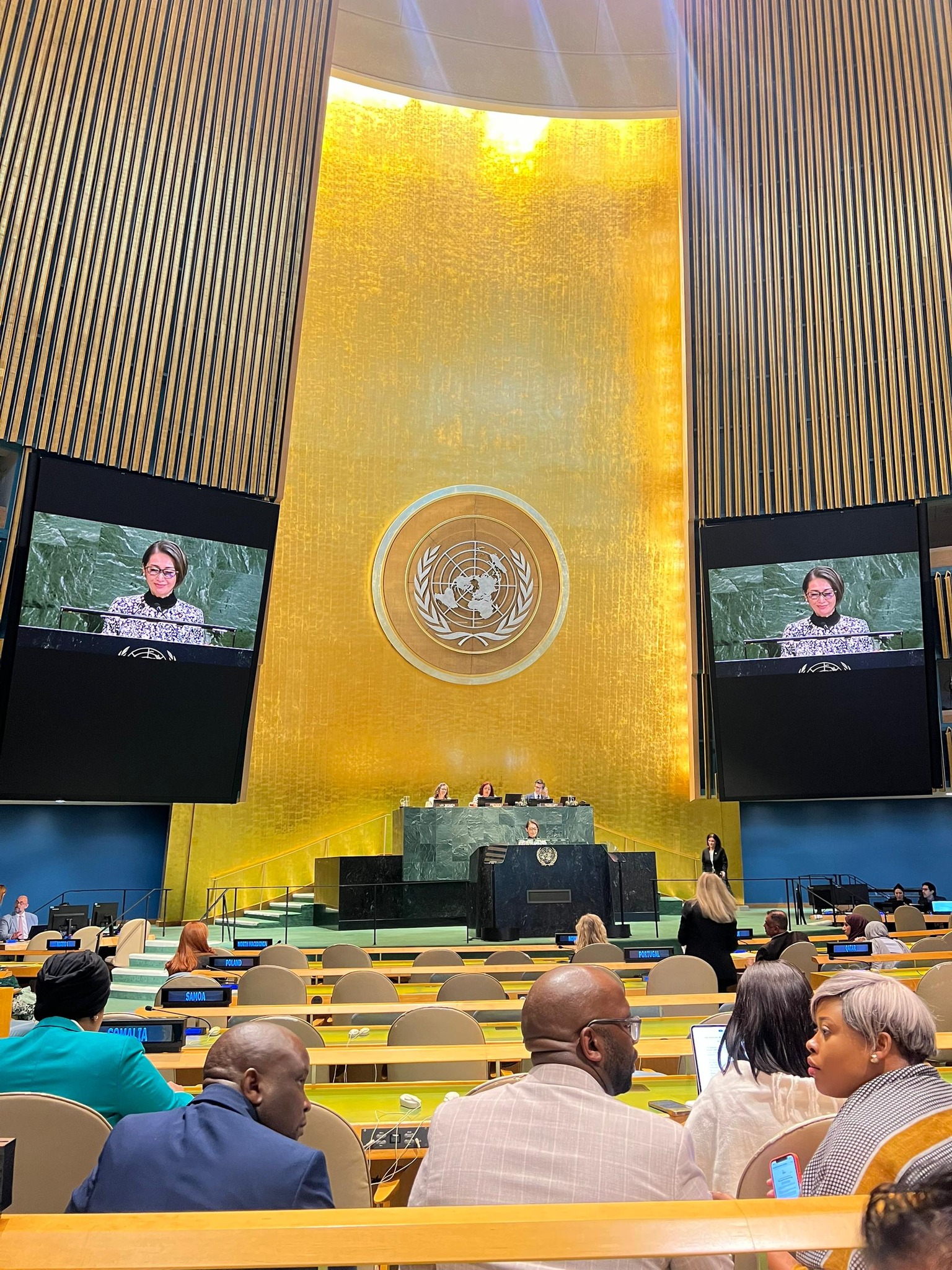 SEKRETÁRIA ESTADU BA IGUALDADE FAHE ESPERENSIA TIMOR -LESTE NIA LUTA BA DIREITU FETO NIAN IHA KONFERENSIA NIVEL AAS IHA ANIVERSÁRIU BA DALA HAAT KONFERÉNSIA FETO IHA NOVA IORKE