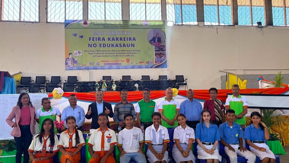 𝐁𝐨𝐛𝐨𝐧𝐚𝐫𝐨, 22 Agostu 2026, Sekretaria Estadu ba Formasaun Profissionál no Empregu,liu hosi  Diresaun Nasional Empregu realiza eventu Feirra Kareira no Edukasaun.  Iha oprtunidade Feira refere Diresaun SEFOPE  Munisípiu Bobonar