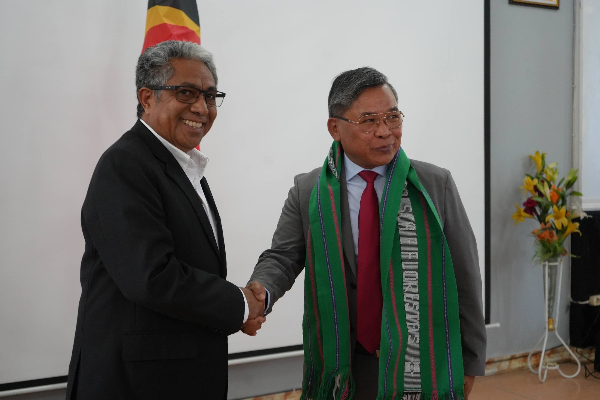 Ministru MAPPF Hasoru Malu Diretór Jerál FAO