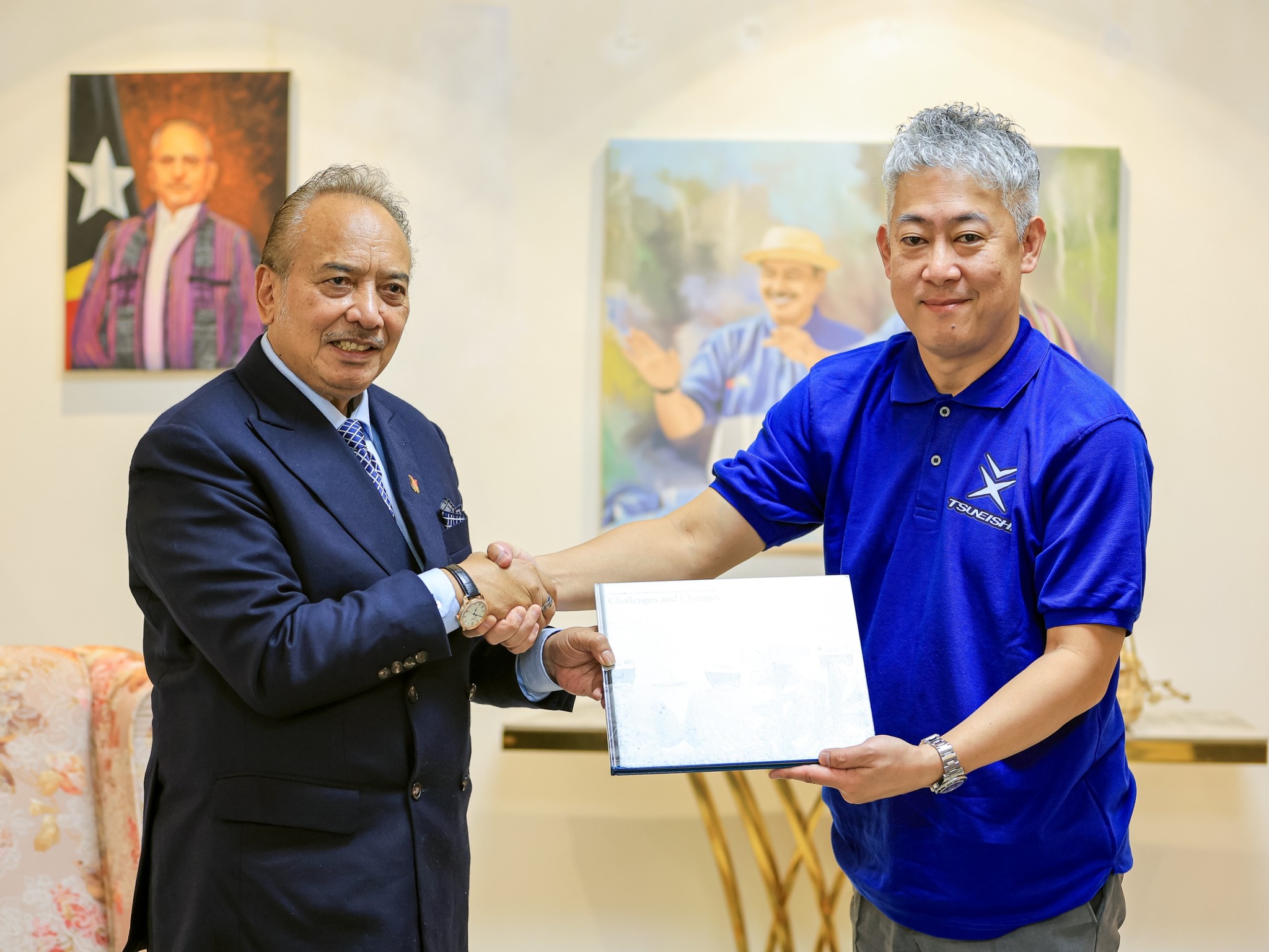 𝐓𝐬𝐮𝐧𝐞𝐢𝐬𝐡𝐢 𝐓𝐢𝐦𝐨𝐫 𝐒𝐡𝐢𝐩𝐛𝐮𝐢𝐥𝐝𝐢𝐧𝐠 𝐡𝐚𝐥𝐨 𝐚𝐮𝐝𝐢𝐞𝐧𝐬𝐢𝐚 𝐡𝐨 𝐕𝐢𝐬𝐞-𝐏𝐌 𝟐𝟎 𝐉𝐚𝐧𝐞𝐢𝐫𝐮 𝟐𝟎𝟐𝟒