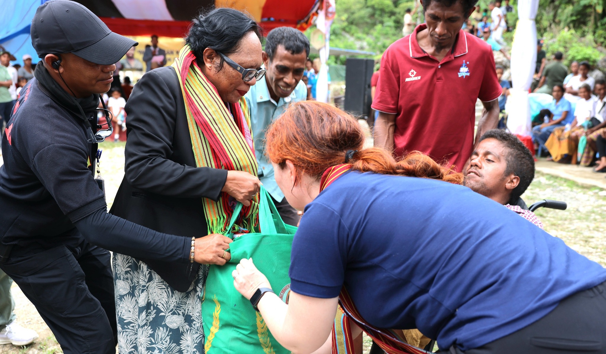 MSSI, MS ho WFP Ofisialmente Lansa Ai-han Nutritivu ba Inan Isin-Rua no Inan Fó-Susu