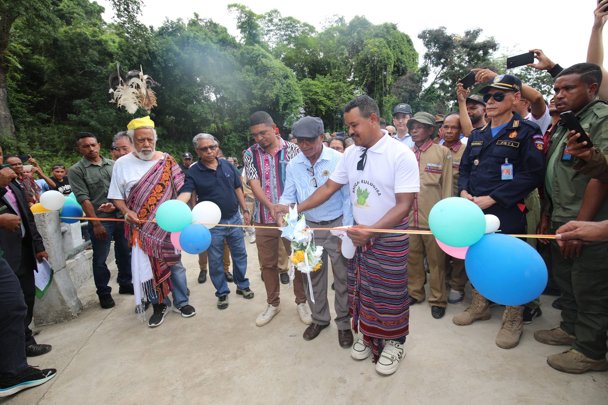 PM Inagura Eskema Irrigasaun Galata Venilale
